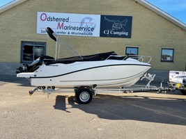 Quicksilver 555 CABIN Mercury 80 ELPT 