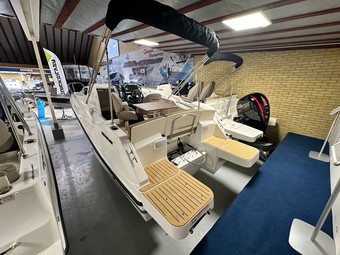 Quicksilver 555 Cabin m/100 hk & udstyr Komplet Flexiteek