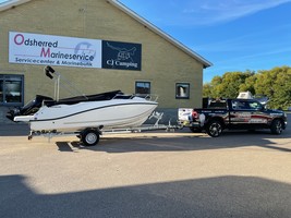 Quicksilver 555 CABIN Mercury 80 ELPT 
